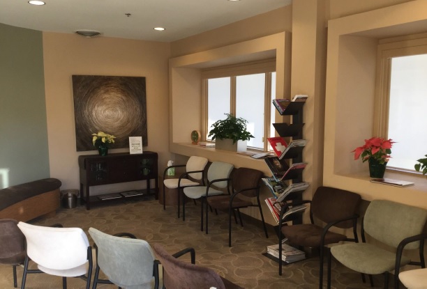 medical office space for rent - waiting area